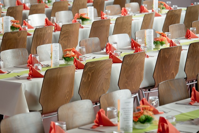 Photo de salle de banquet